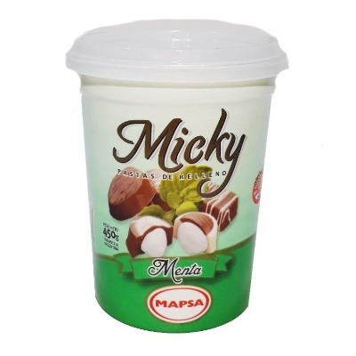 Pasta P/relleno Mapsa Menta X450grms