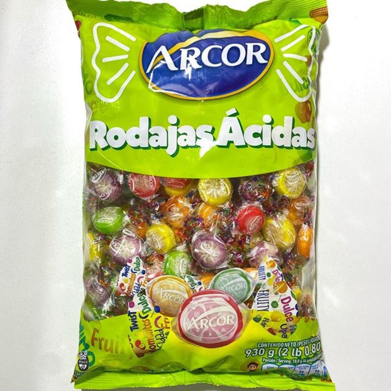 Caramelo Rodajas Surtidosx930grms