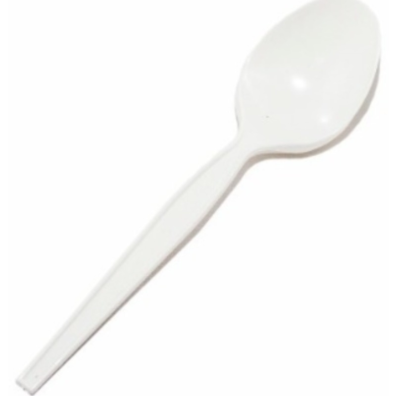 Cuchara Sopera Plastico Descartable X100 Unidades