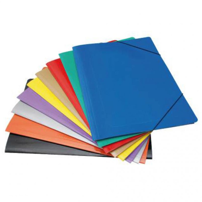 Carpeta Plastica 3 Solapas Con Elastico  