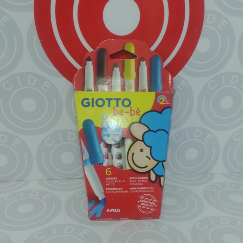 Marcador Giotto Bebe X6