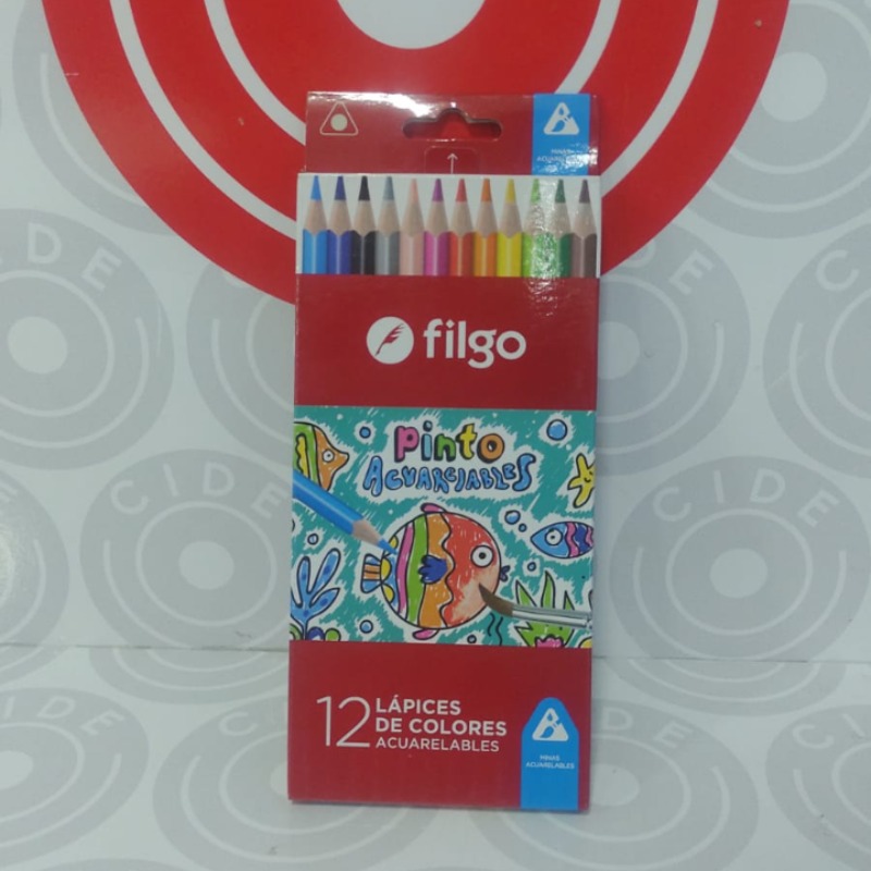 Lapiz Filgo X12 Acuarelables