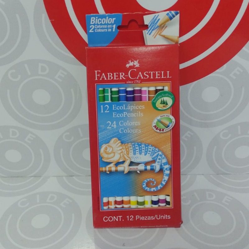 Lapiz Bicolor Faber Castell X12