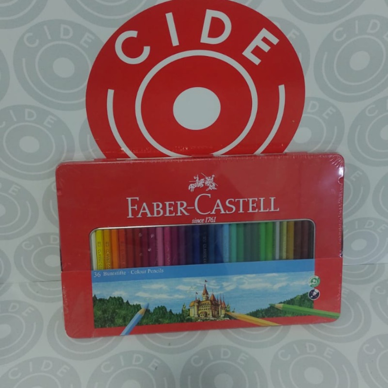 Lapiz De Color Faber Castell Lata X36