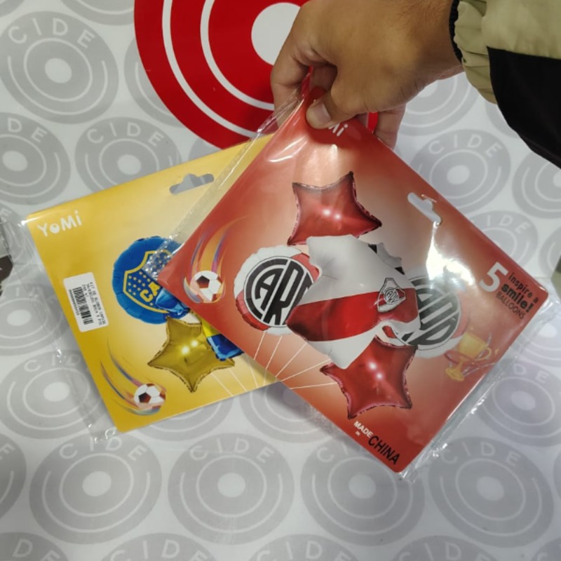 Kit De Globos Futbol/personajes