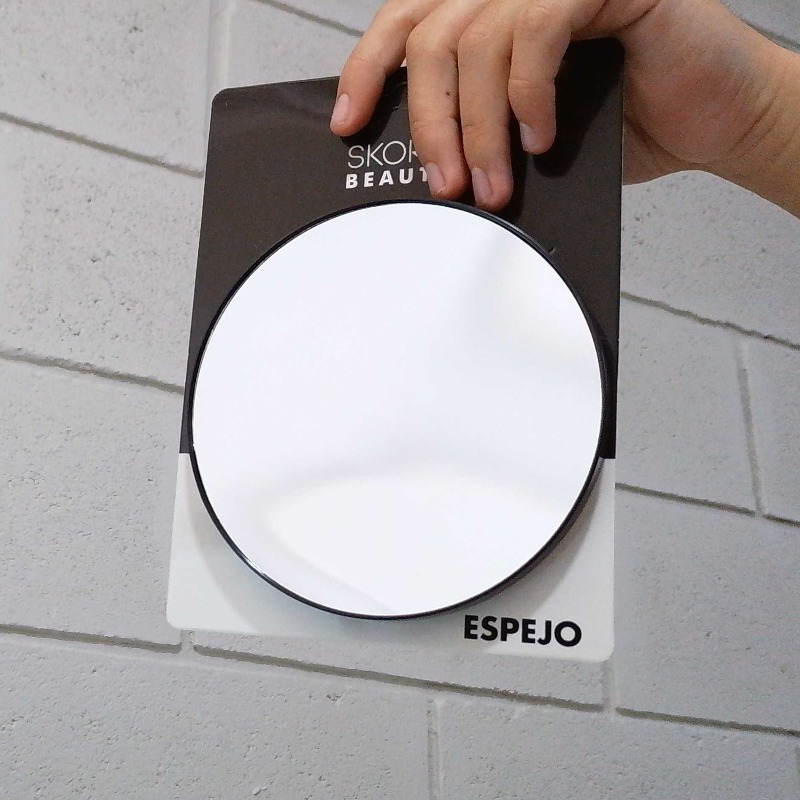 Espejo Con X5 De Aumento Y Topetinas Adhesivas
