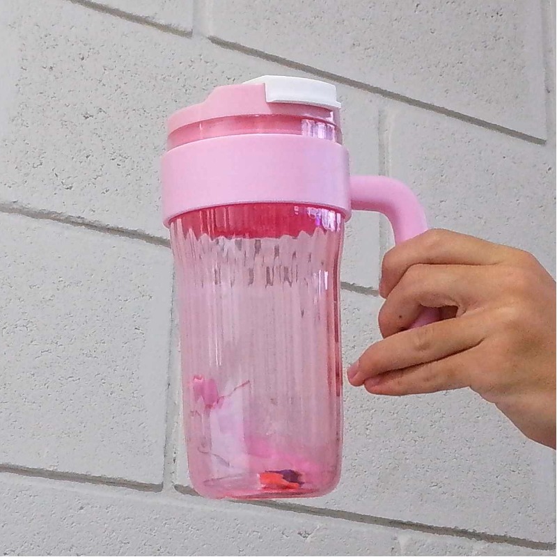 Vaso Con Agarre Y Sorbete 800ml