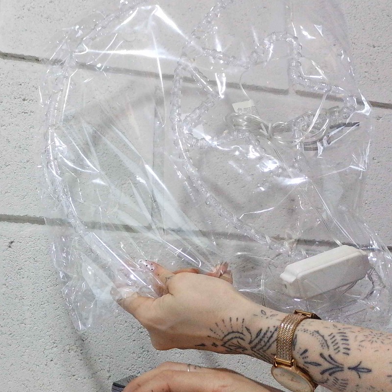 Colgante Acrilico Luminoso 