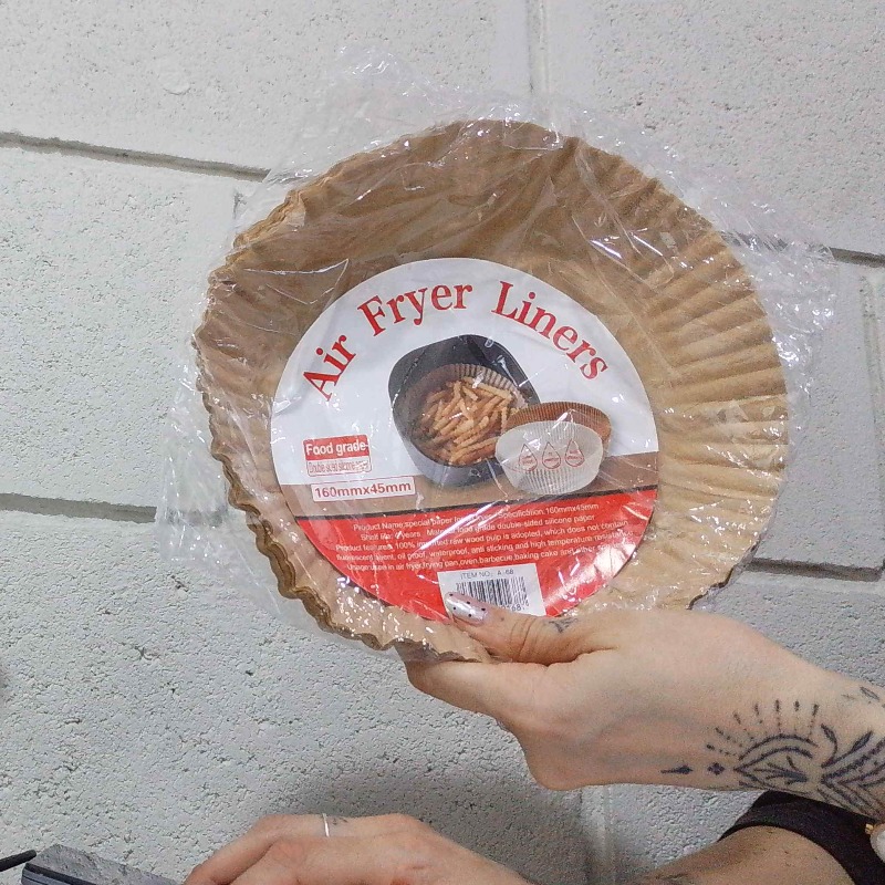 Molde Papel Freidora De Aire Redondo