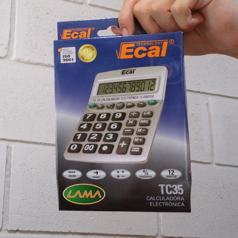 Calculadora Ecal Tc35