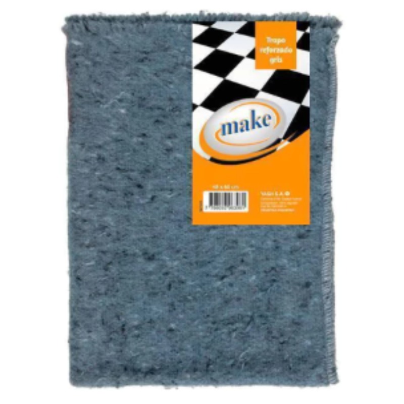 Trapo De Piso Reforzado Gris 48x60