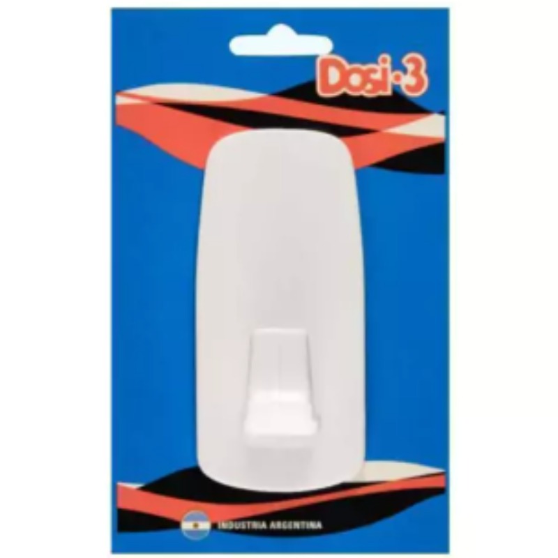 Percha Adhesiva Toallon Dosi 3
