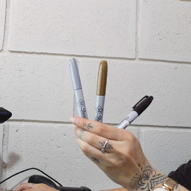 Marcadores Sharpie O Simball Grueso O Doble Punta Todos Los Colores