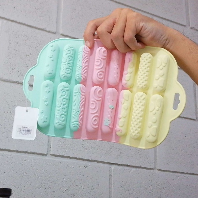 Moldes De Silicona Tricolores Varios